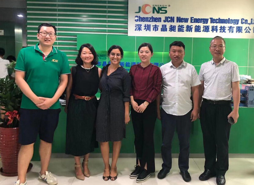 歡迎點亮全球項目中國產業聯絡人惠紅林先生及其同事到我司進行調研