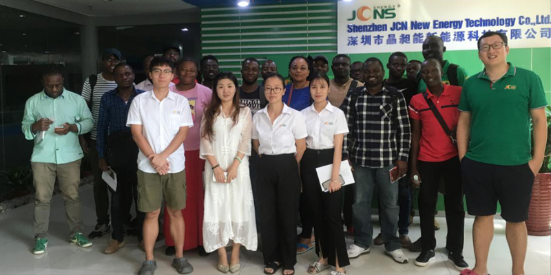 廣交會后，安哥拉、布基納法索、喀麥隆等西非國家客戶到我司參觀